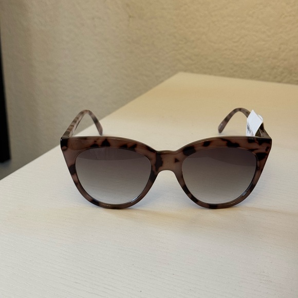 Le Specs Brown Cat-Eye Sunglasses